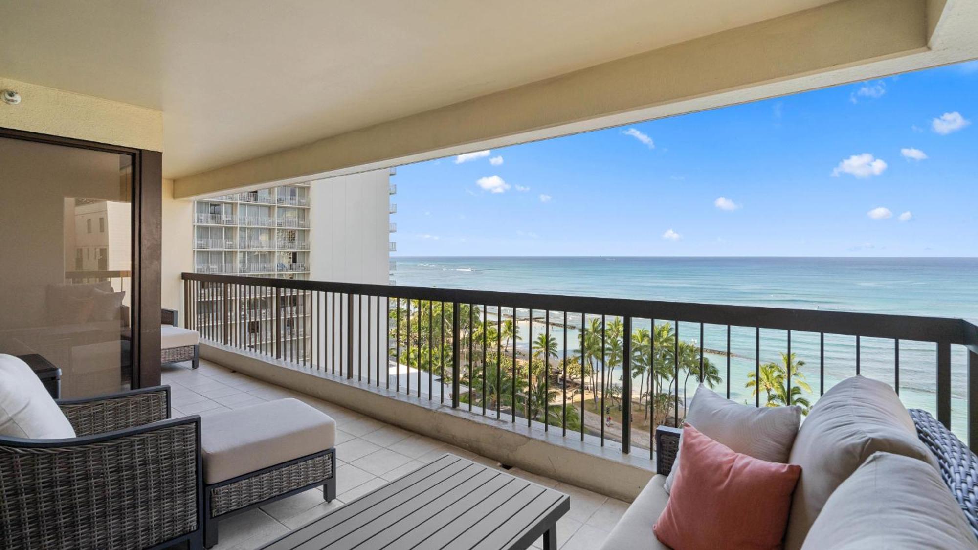 Luxury Oceanfront 2 Bedroom Apartment At Waikiki Beach Tower Honolulu Zewnętrze zdjęcie
