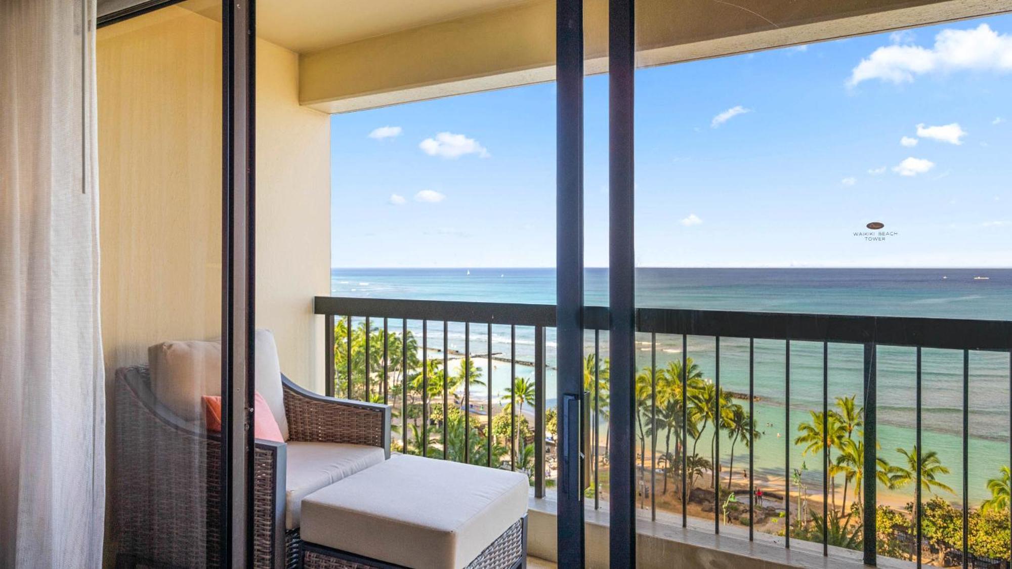 Luxury Oceanfront 2 Bedroom Apartment At Waikiki Beach Tower Honolulu Zewnętrze zdjęcie